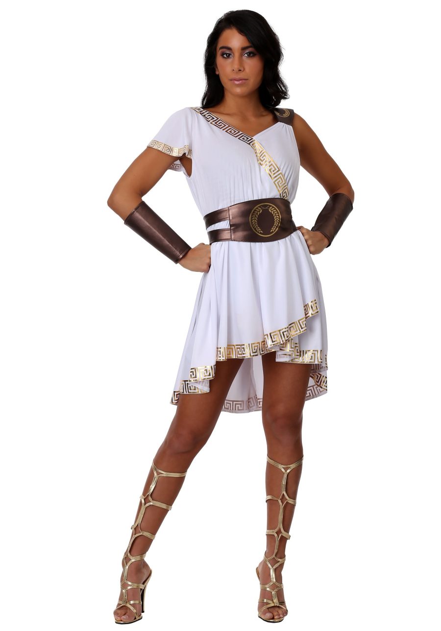 Women's Olympian Warrior Costume