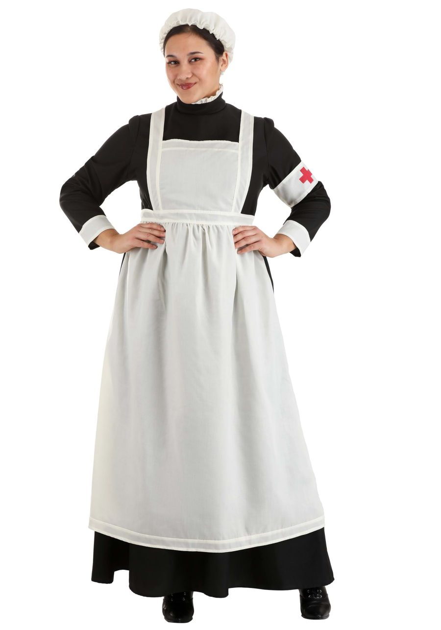 Women's Plus Size Florence Nightingale Costume