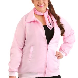 Women's Plus Size Grease Pink Ladies Costume Jacket