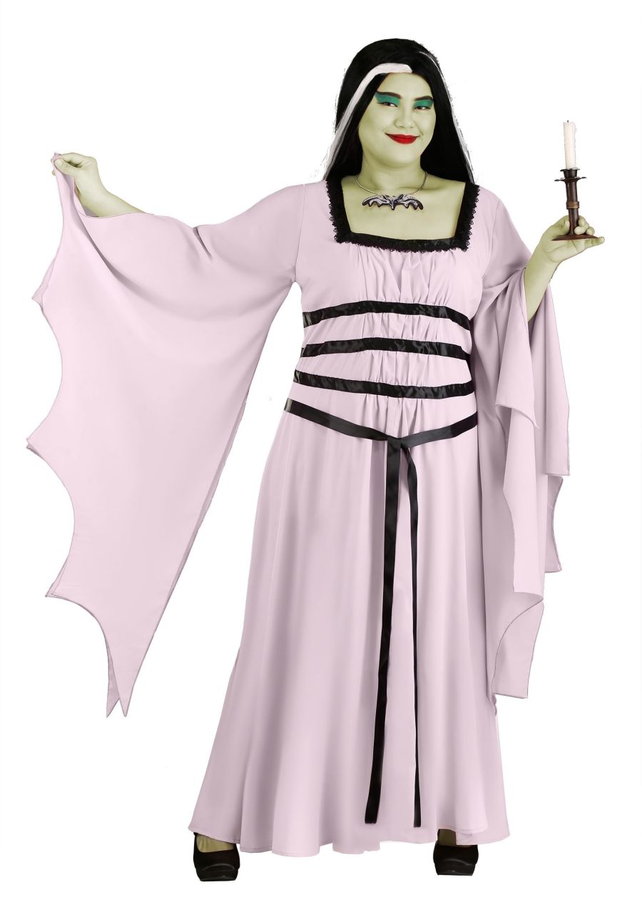 Womens Plus Size Munsters Lily Costume