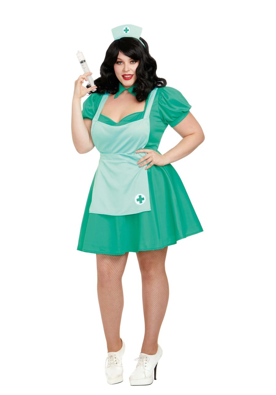 Women's Plus Size Nursie Costume