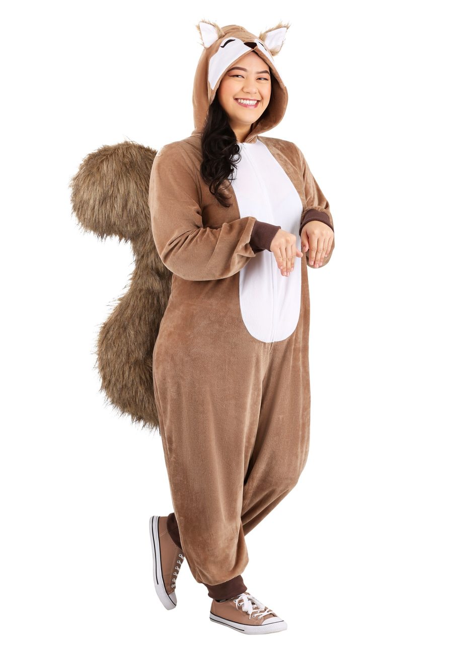 Women's Plus Size Scampering Squirrel Costume