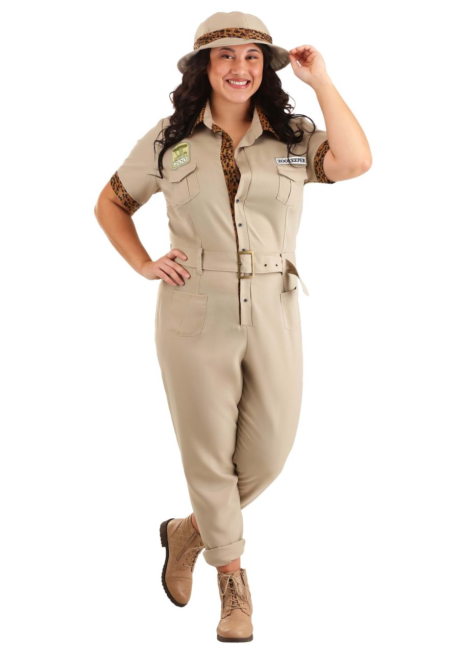 Women's Plus Size Zookeeper Costume