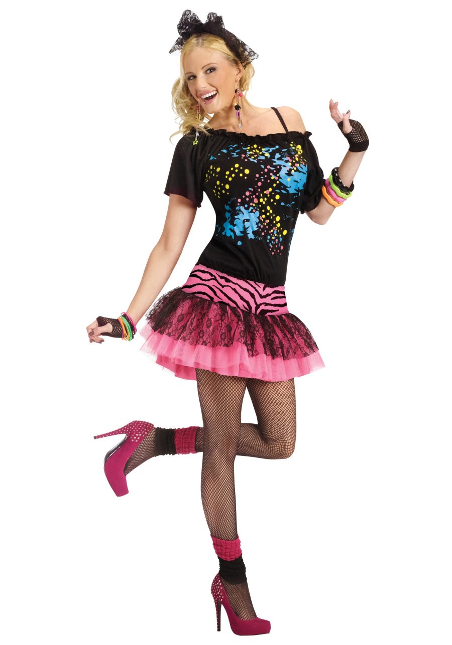 Women's Pop Party 80s Costume