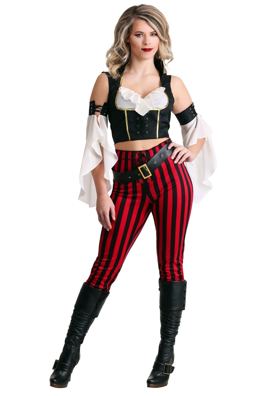 Womens Salty Sea's Deckhand Pirate Costume