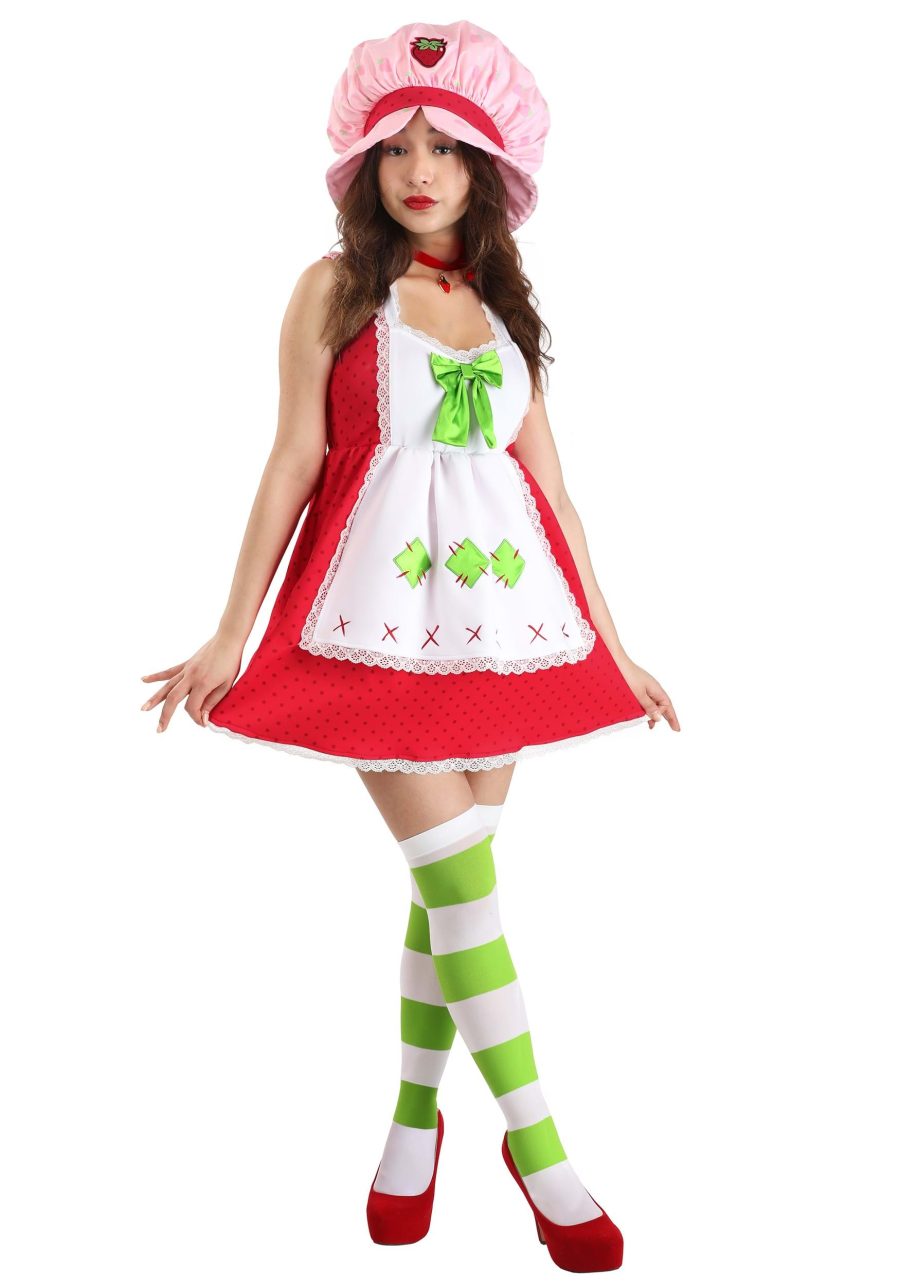 Women's Sassy Strawberry Shortcake Costume