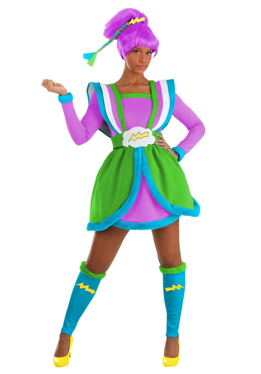 Women's Stormy Rainbow Brite Costume