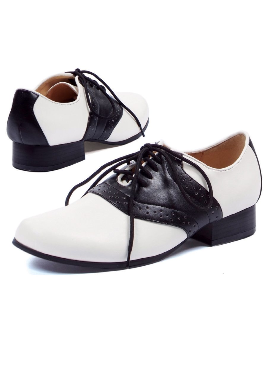 Women's Vintage 50's Saddle Costume Shoes