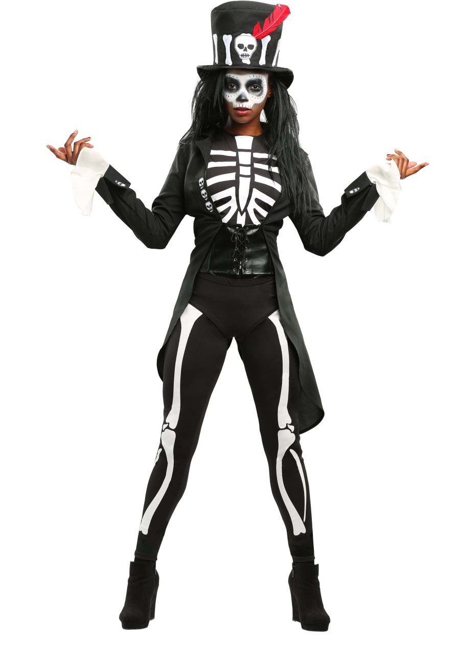 Women's Voodoo Skeleton Costume