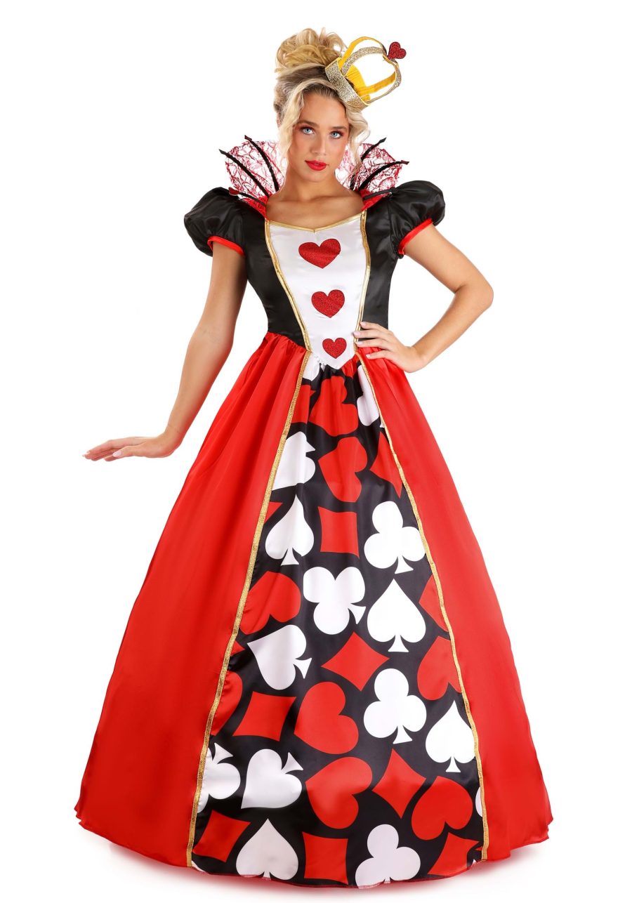 Women's Wonderland Queen of Hearts Costume