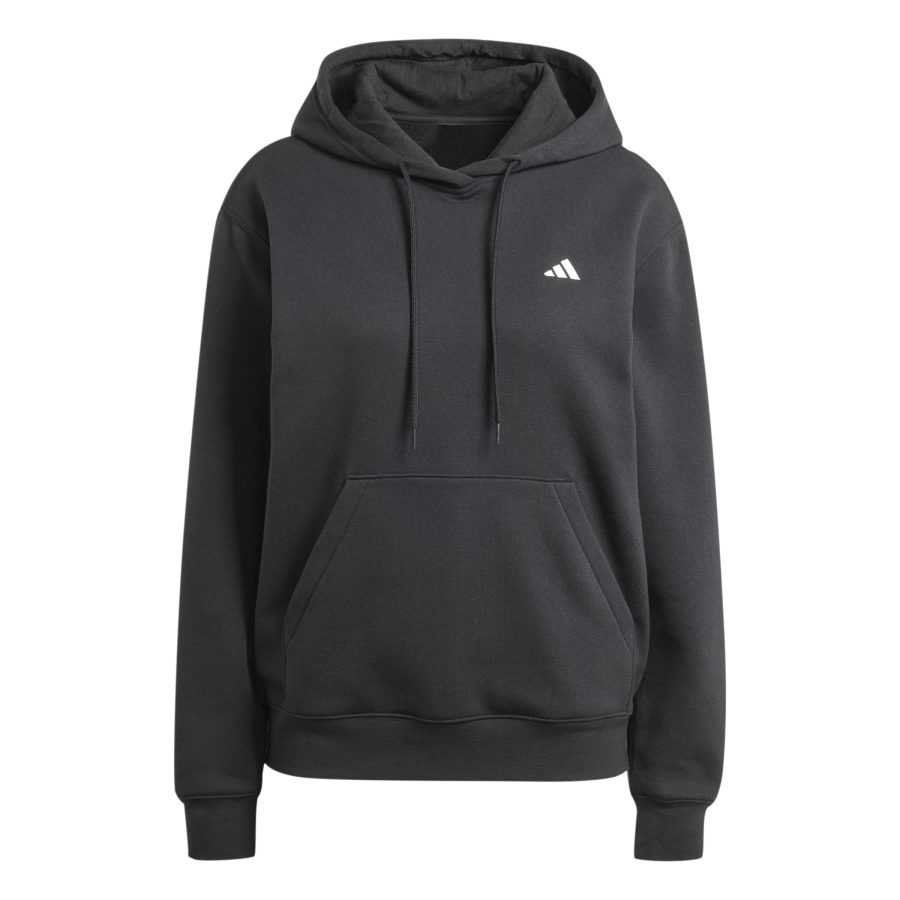 Women's hooded sweatshirt adidas Feel Cozy petit logo Essentials