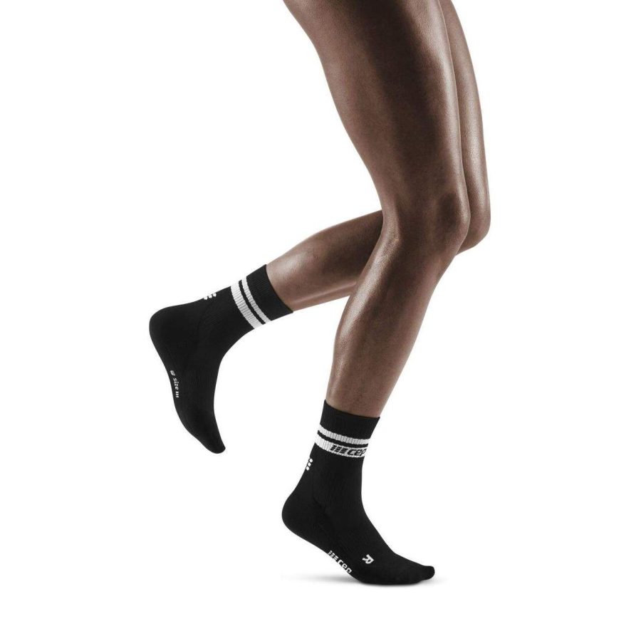 Women's mid-calf compression socks CEP Compression Classic 80's