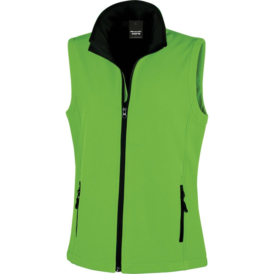 Women's sleeveless puffer jacket Result Softshell