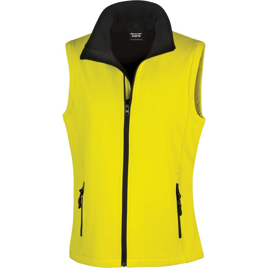 Women's sleeveless puffer jacket Result Softshell