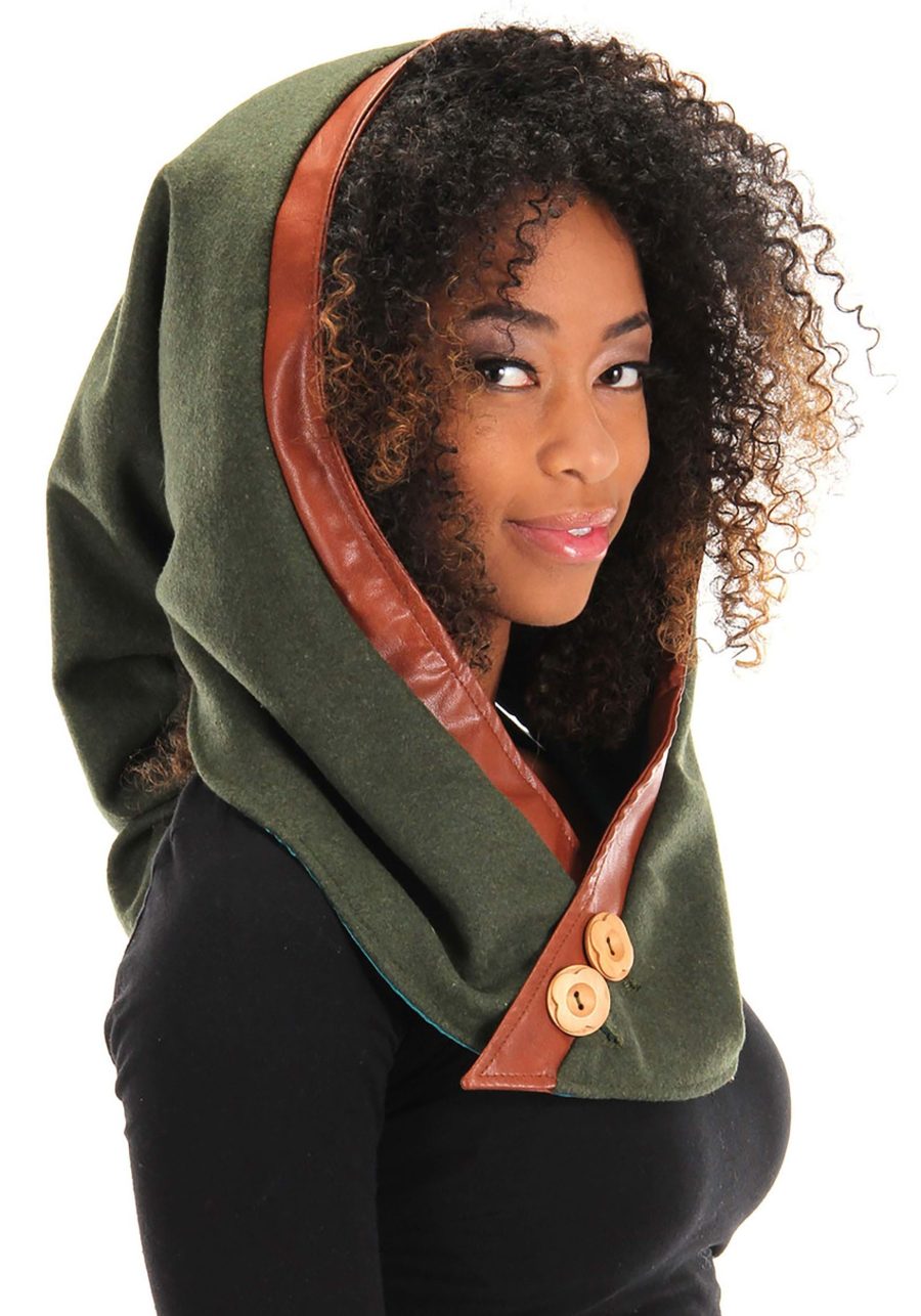 Woodland Elf Plush Costume Hood