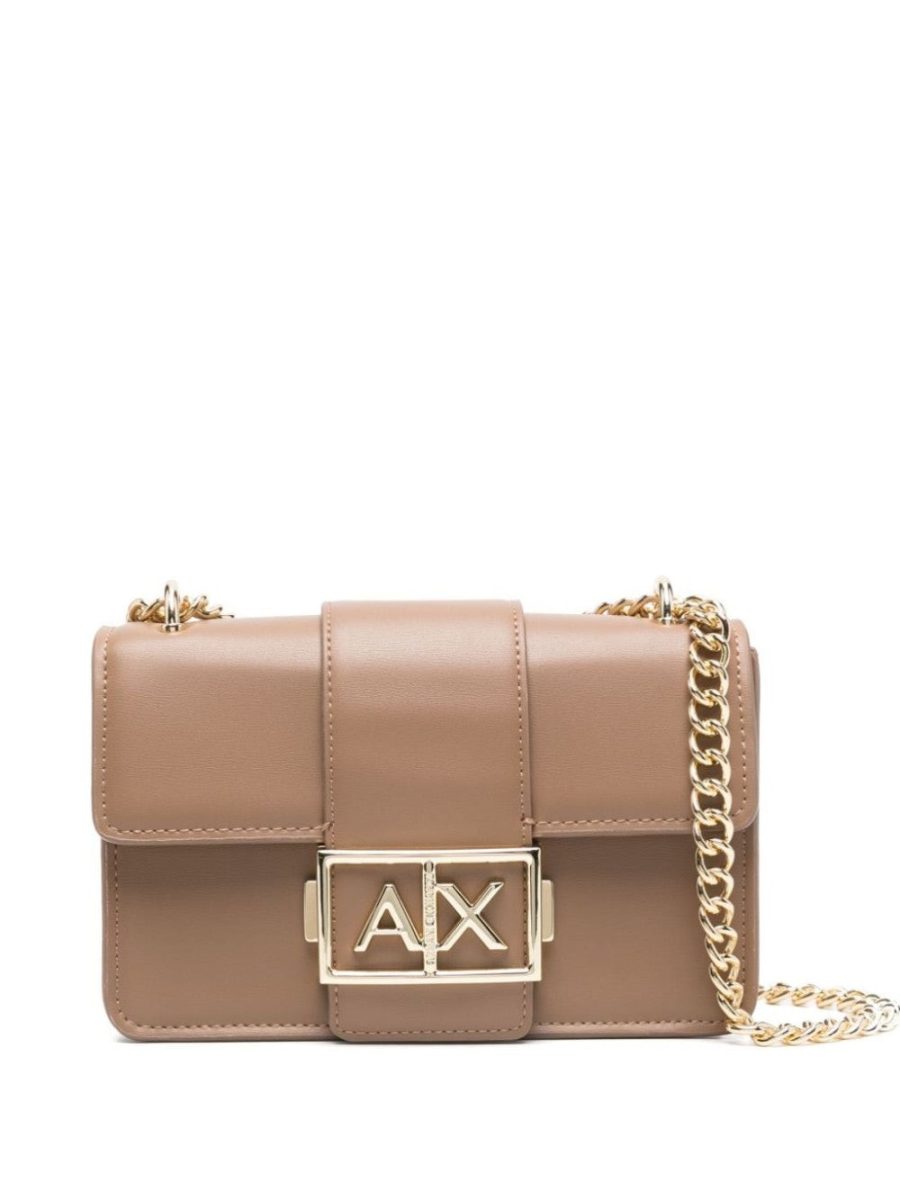 beige shoulder bag