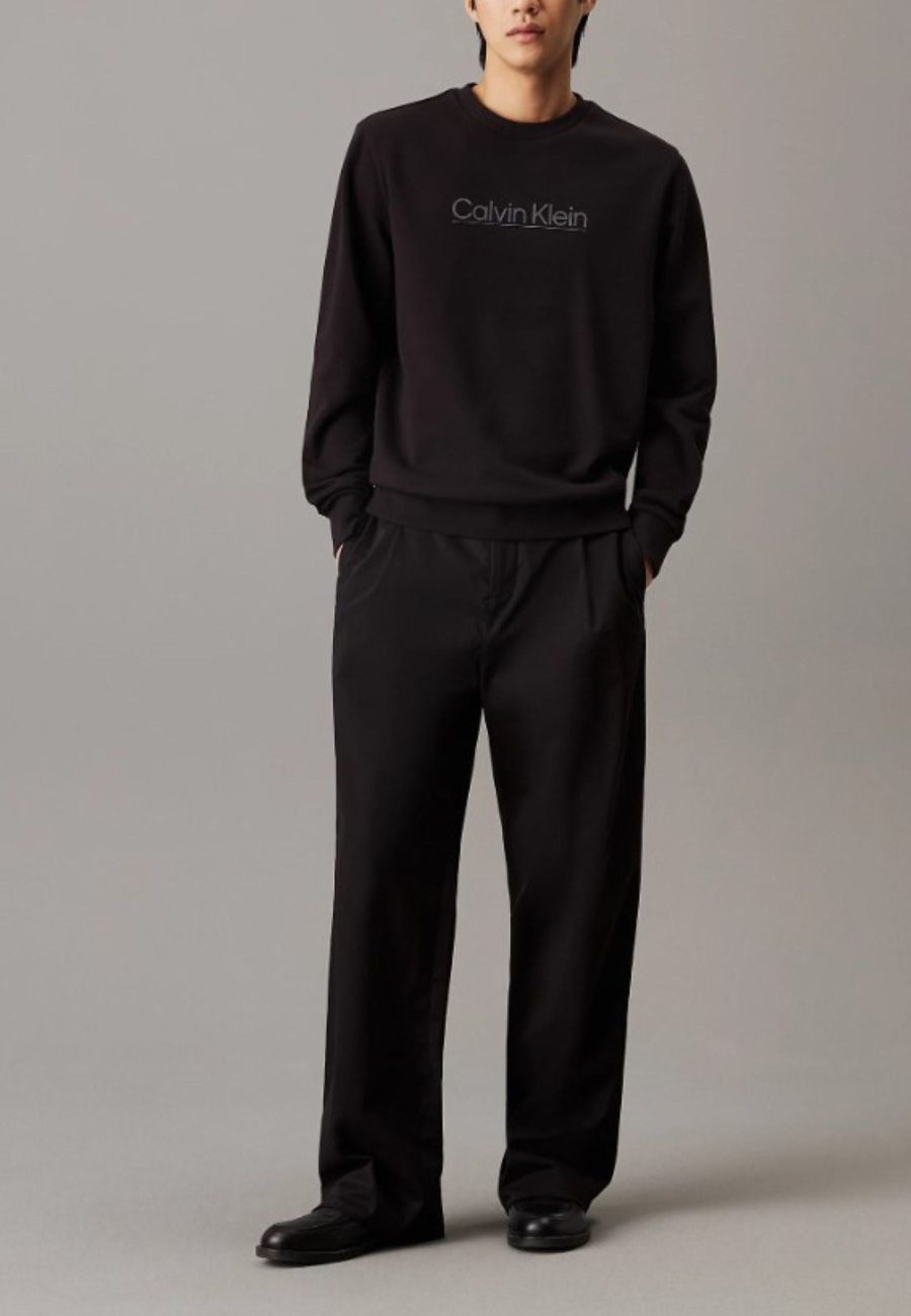 calvin klein RASED LINE LOGO SWEATSHIRT