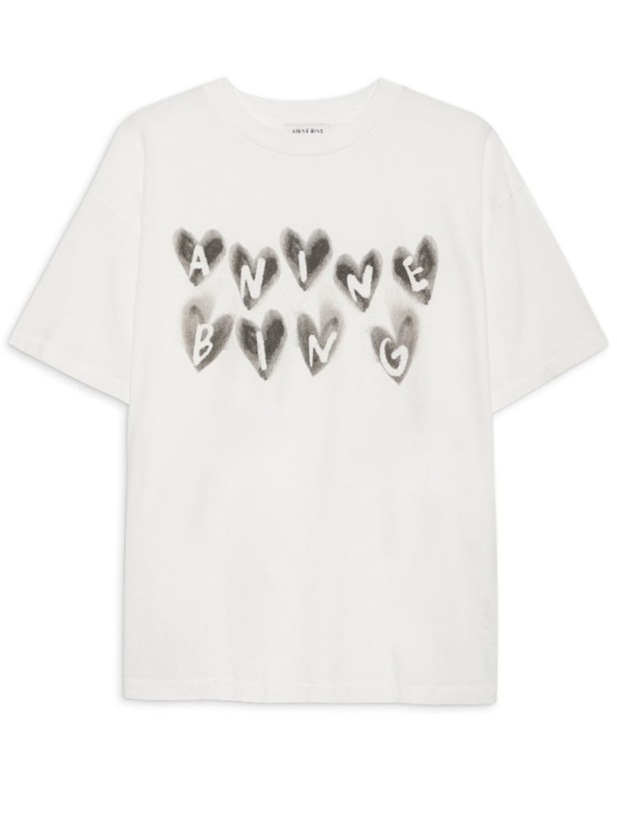 t-shirt Anine Bing Cade Hearts