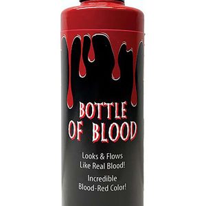 13.5 Fl Oz Vampire Costume Blood Bottle