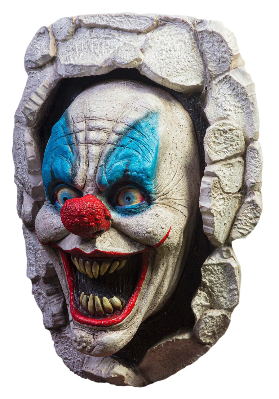 16-Inch Evil Clown Wall Decoration