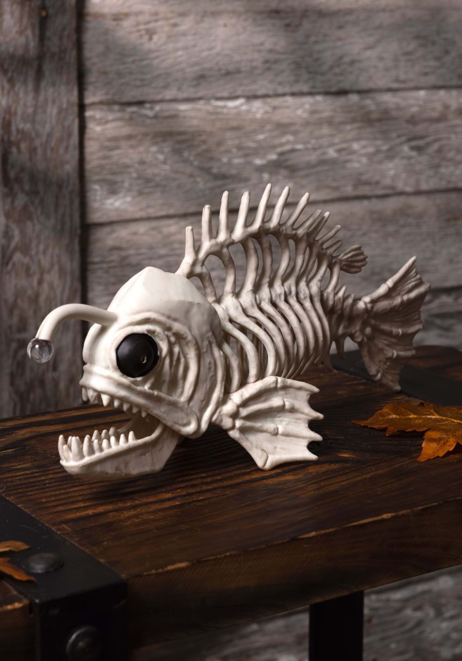 16 Inch Light Up Deep Sea Fish Decoration