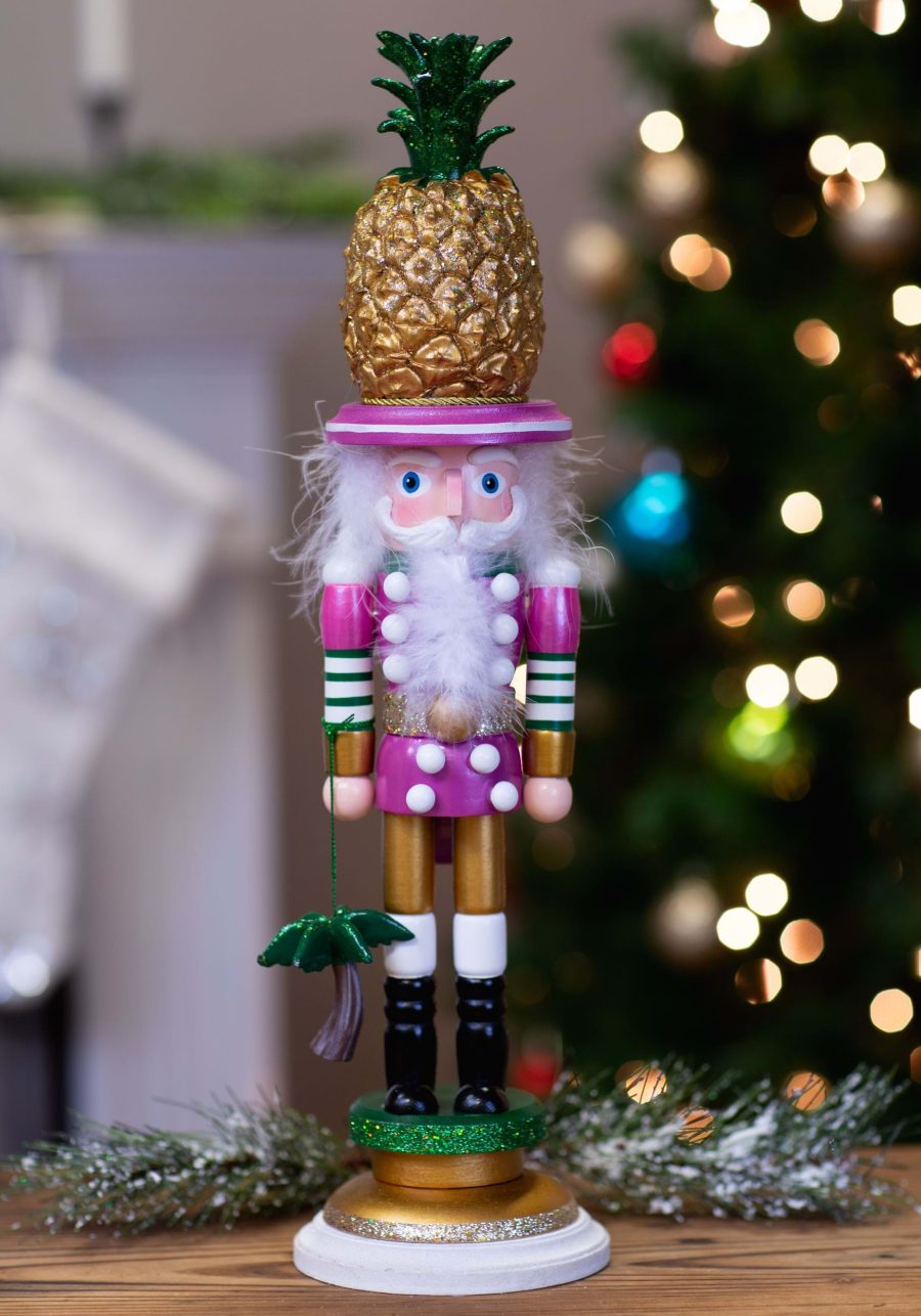 19.5 Hollywood Pineapple Hat Nutcracker