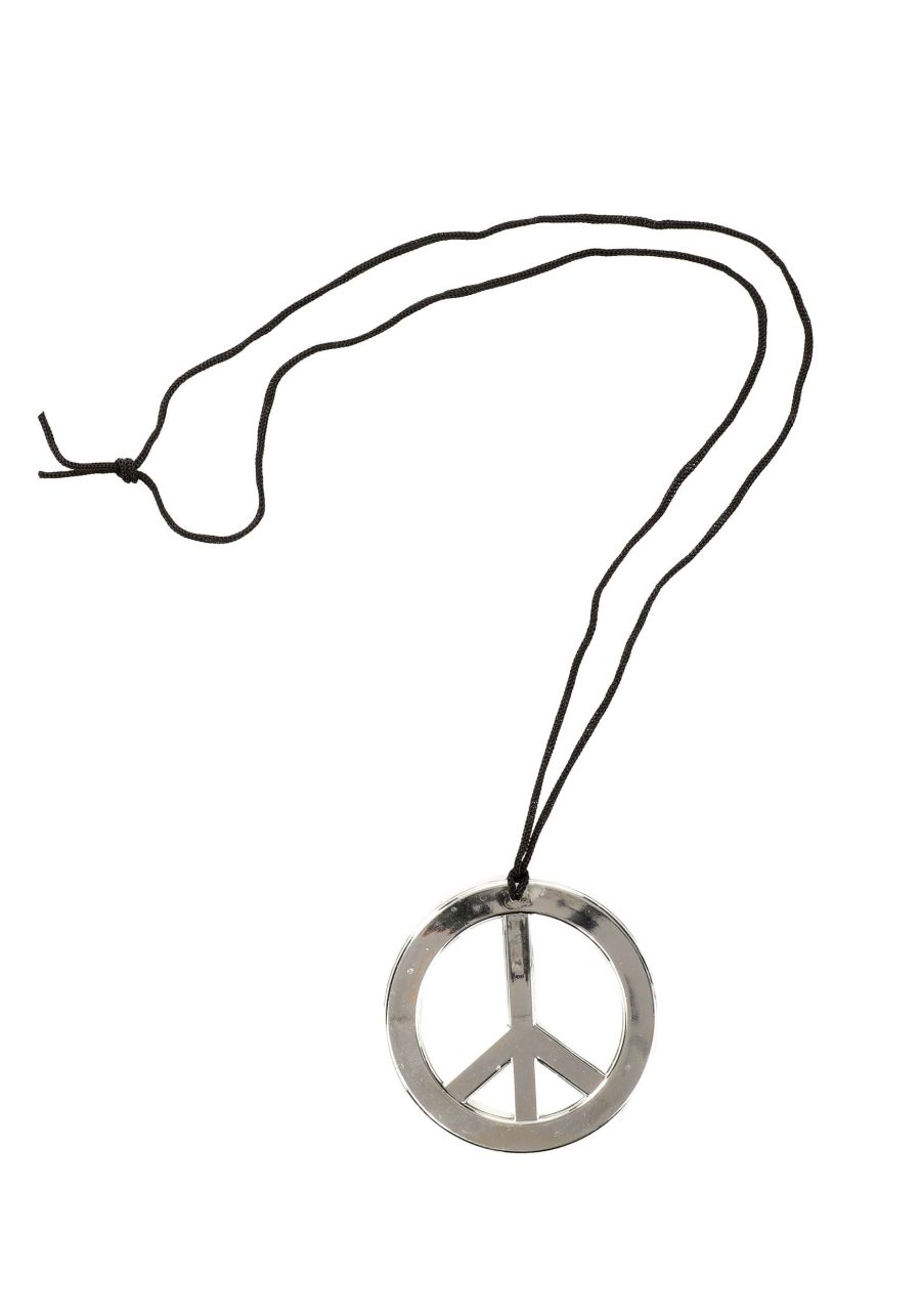 1960's Peace Necklace Costume Accessory