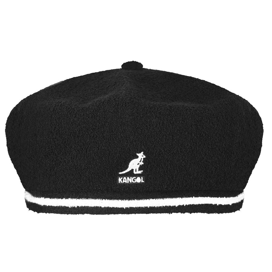 2-Tone Bermuda Jax Beret - Black/L