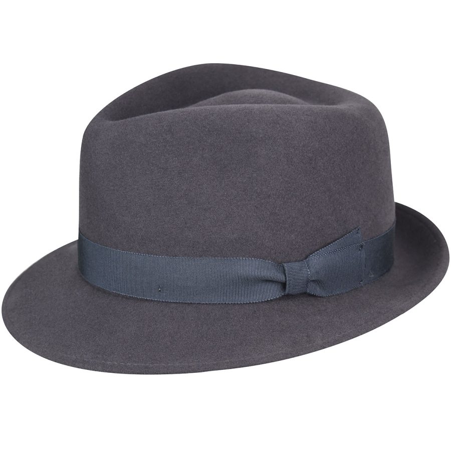 2000s Bollman Heritage Collection Trilby - Gun Metal/L/XL