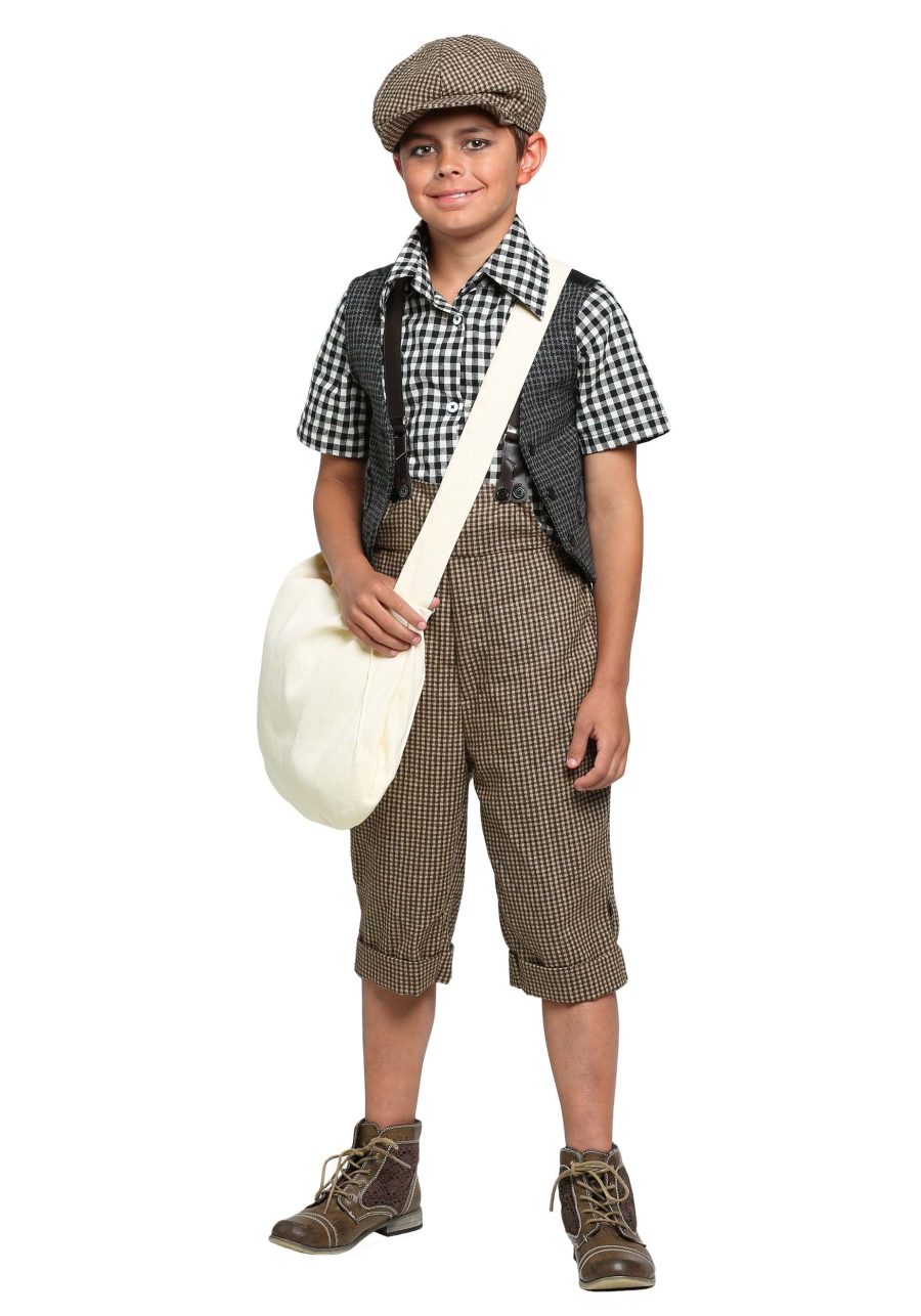 20s Newsie Child Costume