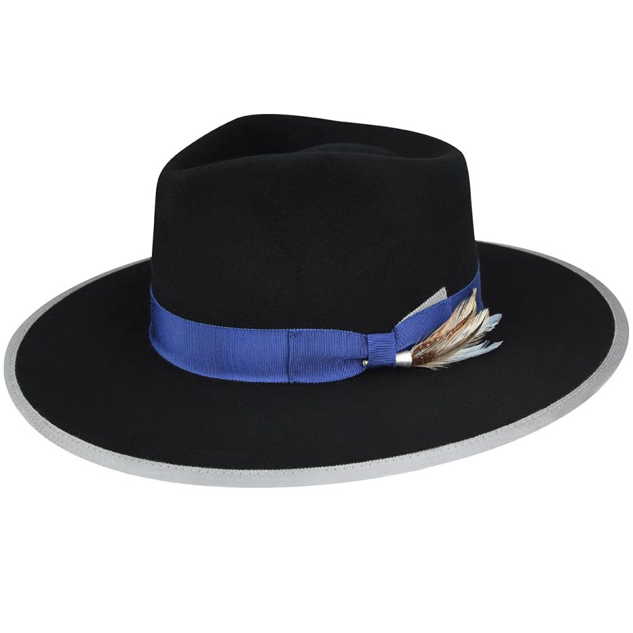 214 Fedora - Black / L