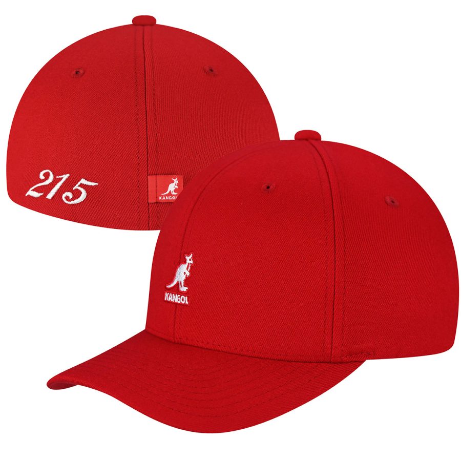 215 Wool Flexfit Baseball Cap - Rojo / L/XL