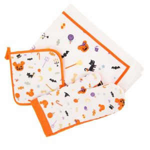 3 Piece Disney Mickey Halloween Treats Textile Set