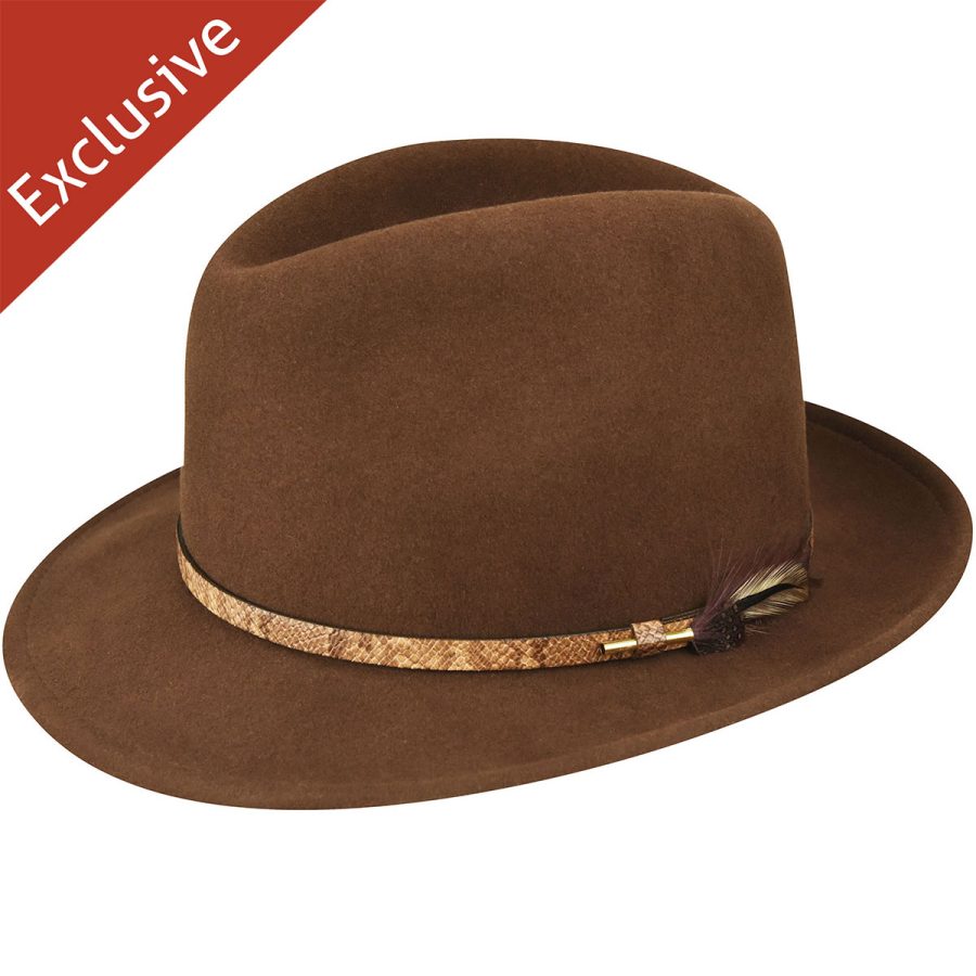 312 Fedora - Tobacco/L