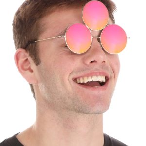 3rd Eye Hot Pink Glasses