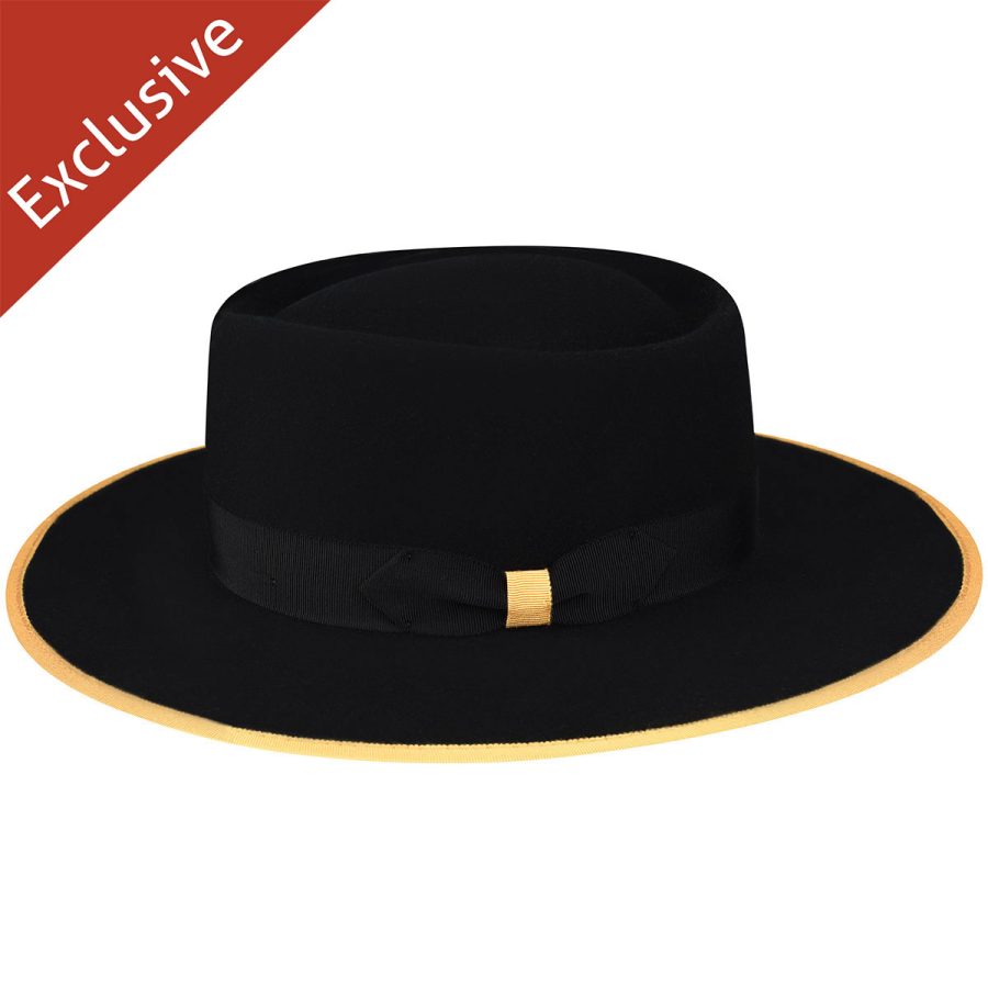 415 Fedora - Black / L