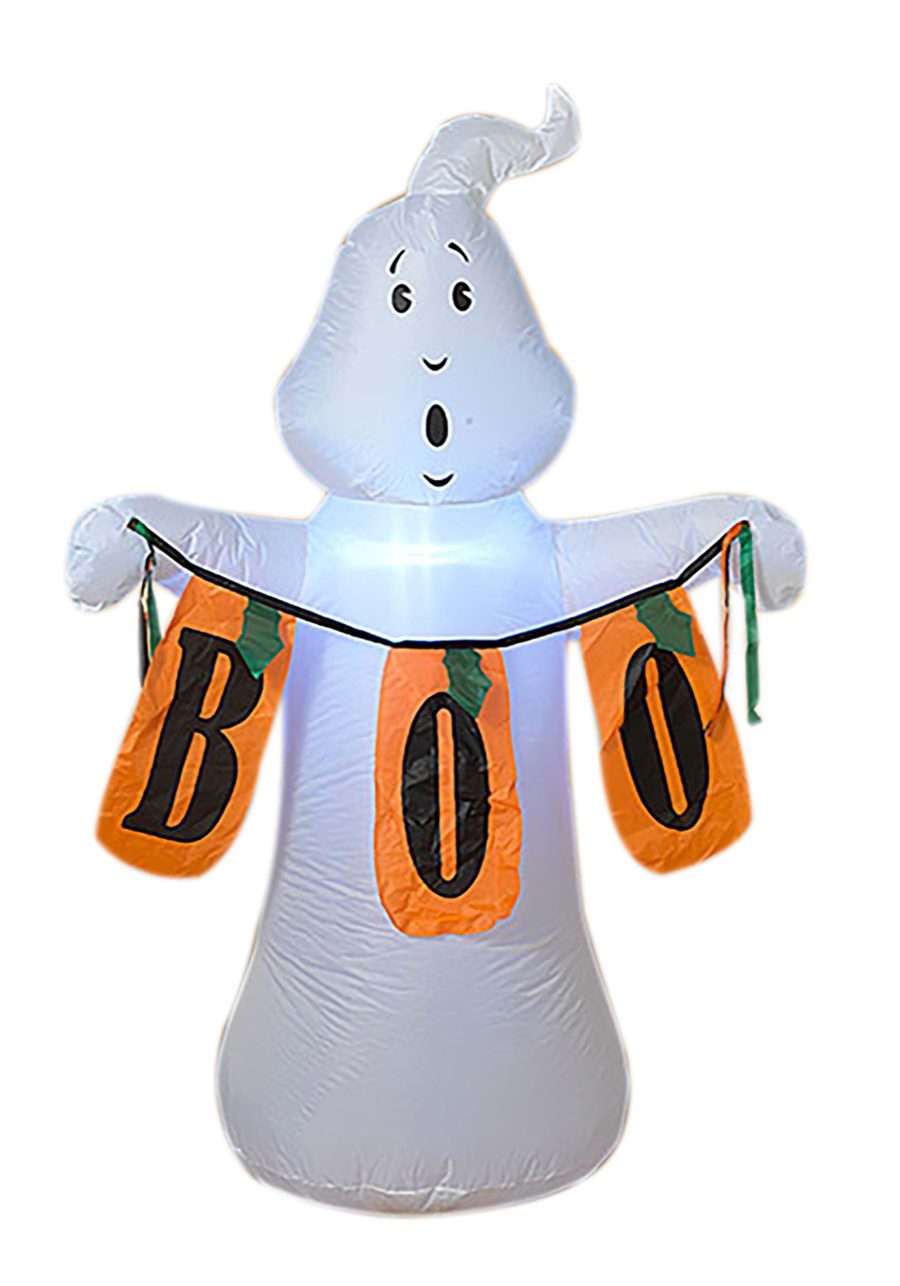 5FT Inflatable Color Changing Ghost Decoration