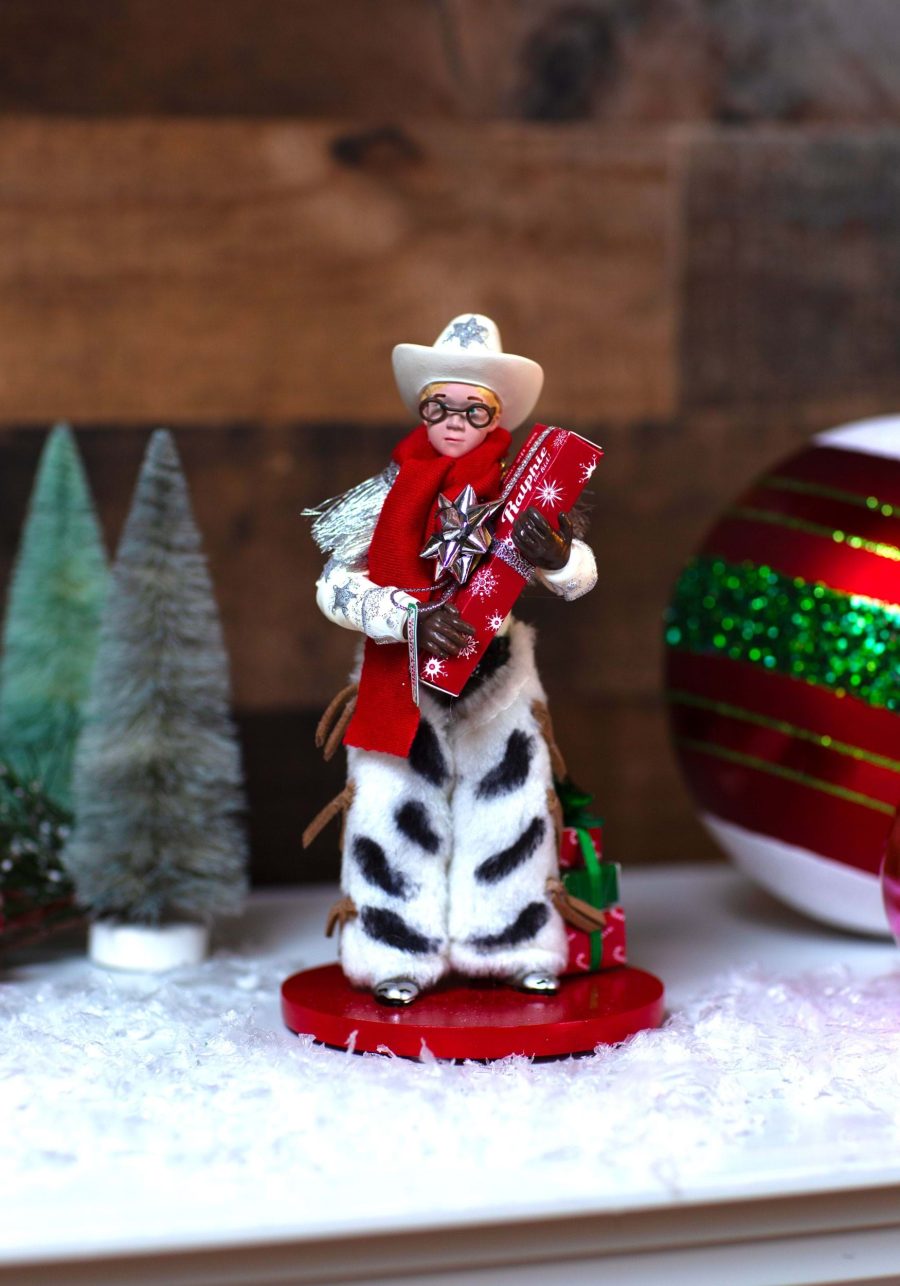 7.5 A Christmas Story Cowboy Ralphie Table Piece