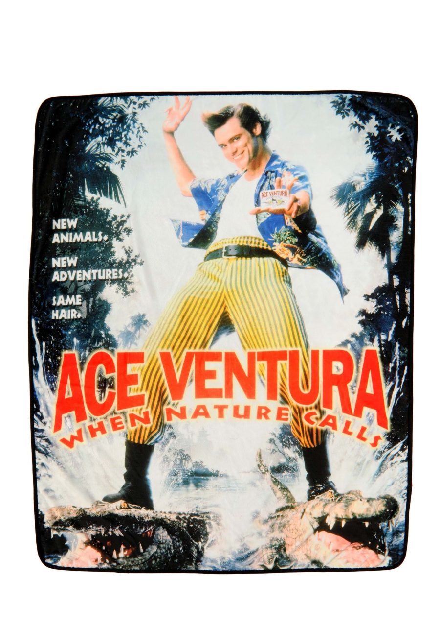 Ace Ventura When Nature Calls 60x48 Blanket