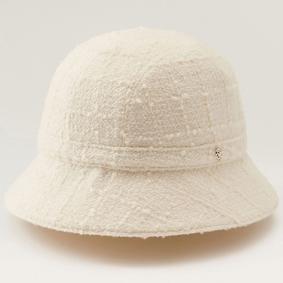 Adelia Cloche- Cream/OS