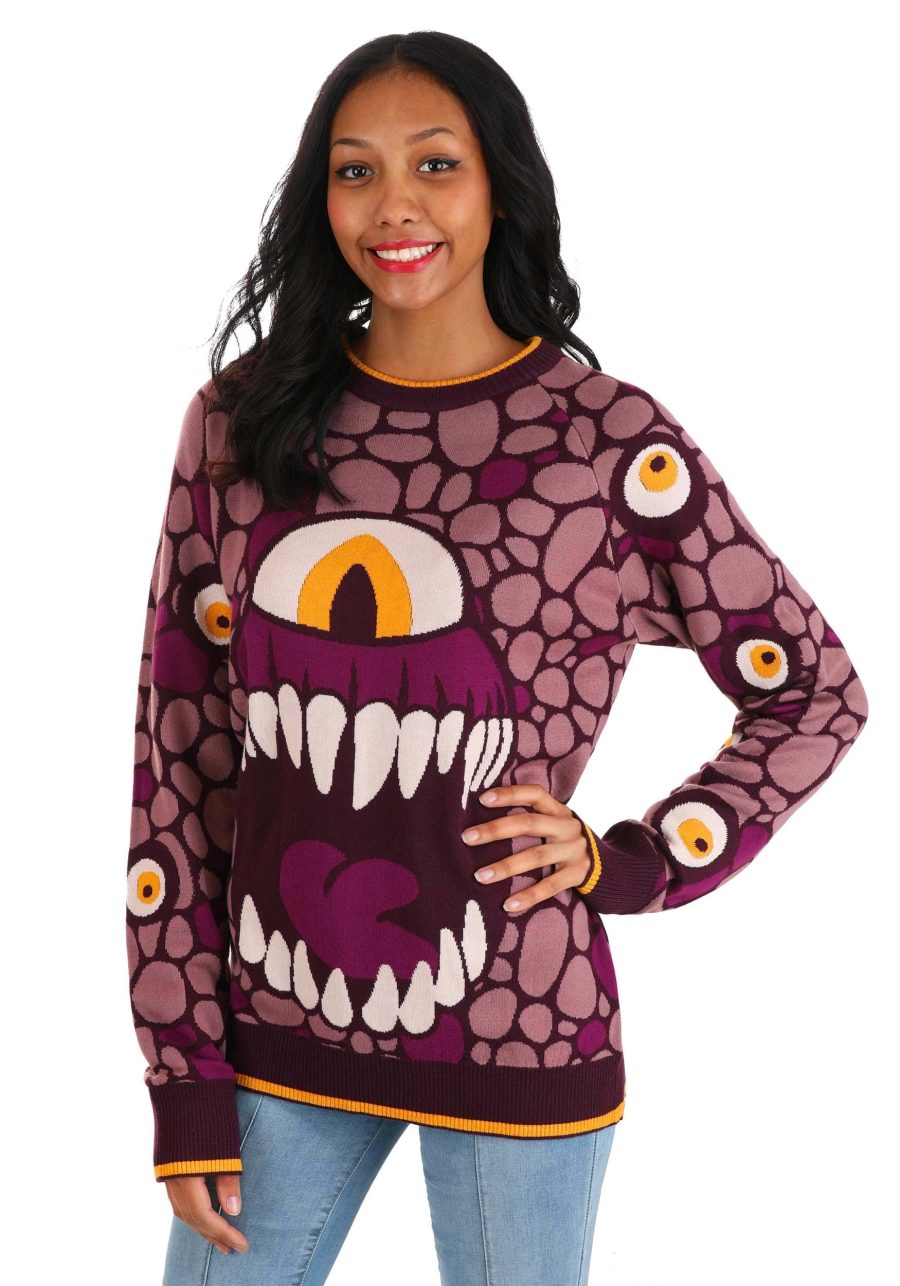 Adult Beholder Dungeons and Dragons Sweater