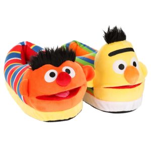 Adult Bert & Ernie Plush Slippers