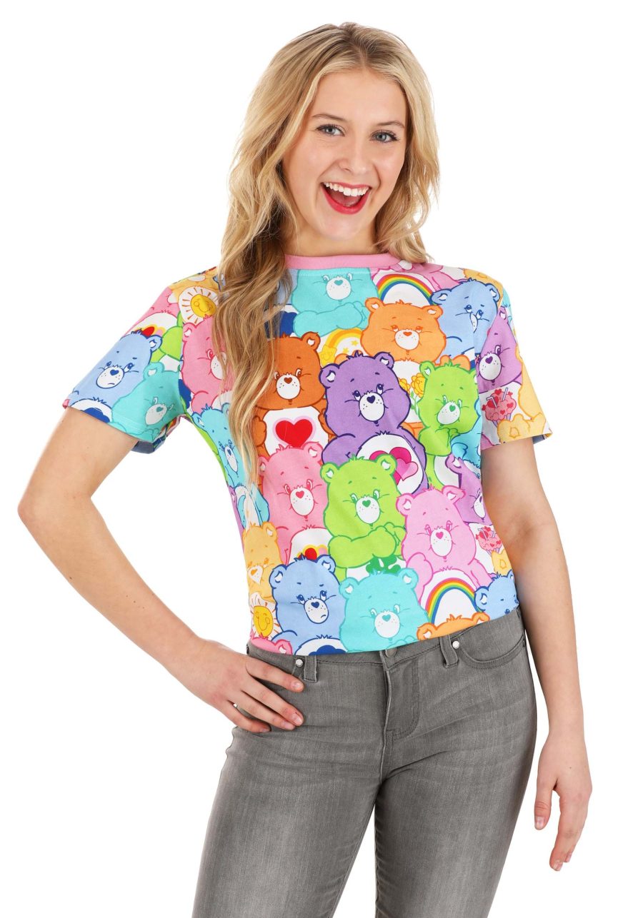 Adult Cakeworthy Care Bears AOP T-Shirt