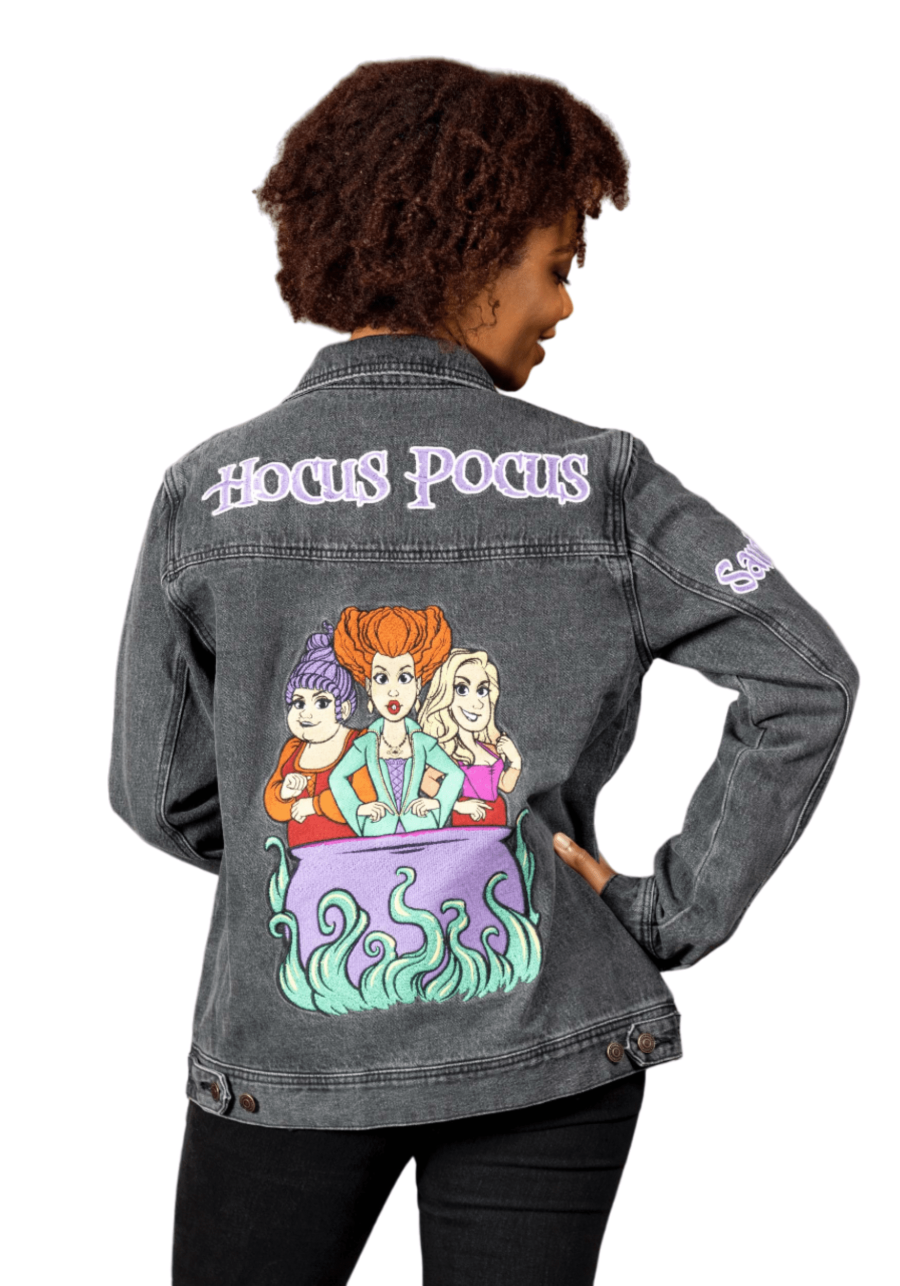 Adult Cakeworthy Hocus Pocus Denim Jacket