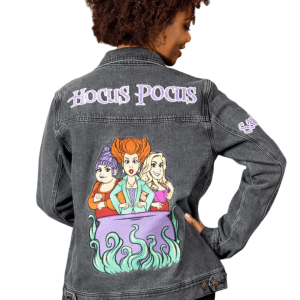 Adult Cakeworthy Hocus Pocus Denim Jacket