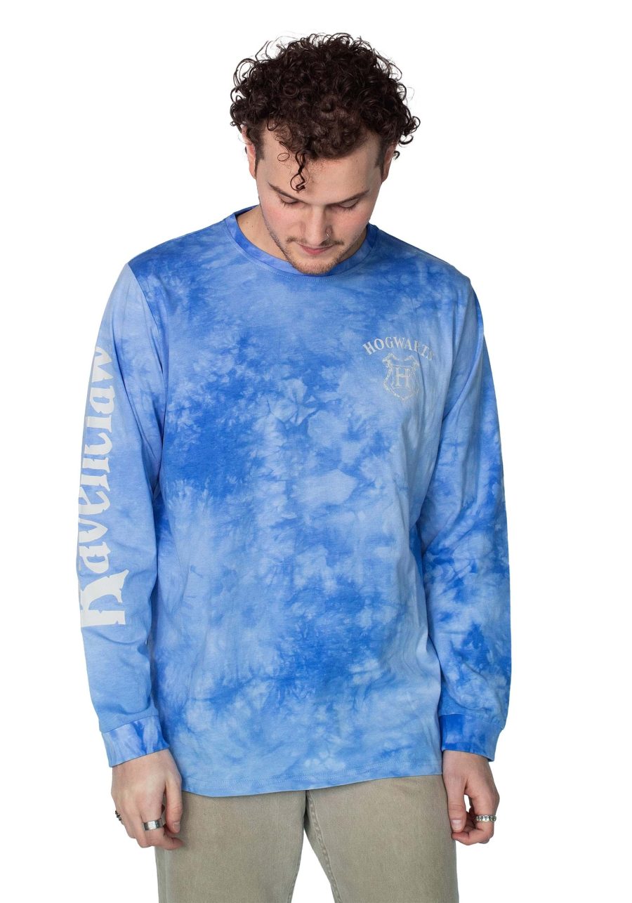 Adult Cakeworthy Ravenclaw Tie Dye Long Sleeve T-Shirt