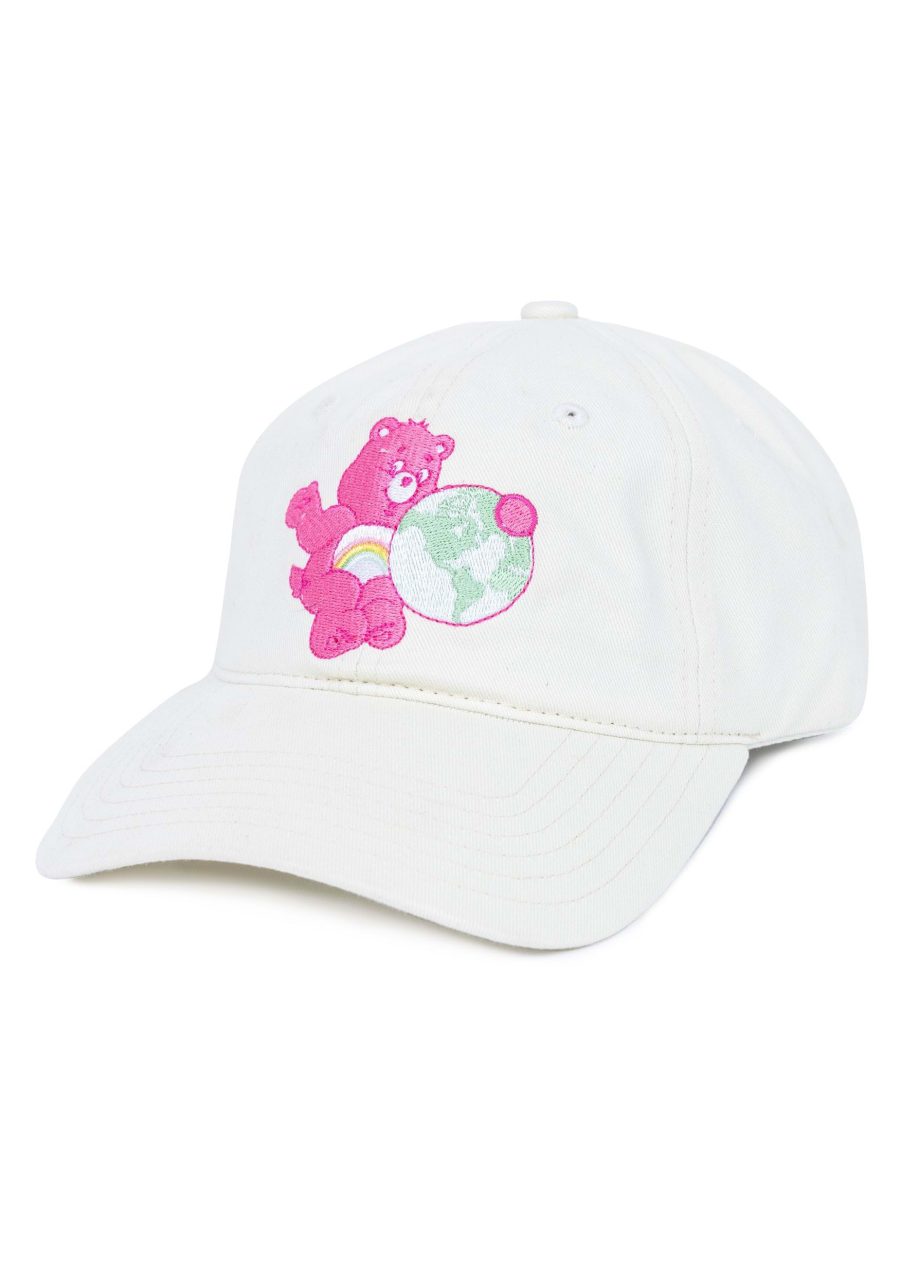 Adult Care Bear Cheer Bear Earth Dad Cap