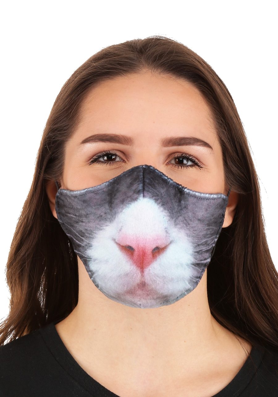 Adult Cat Sublimated Face Mask