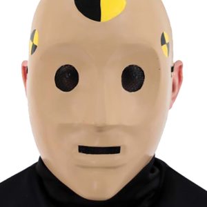 Adult Crash Test Dummy Mask