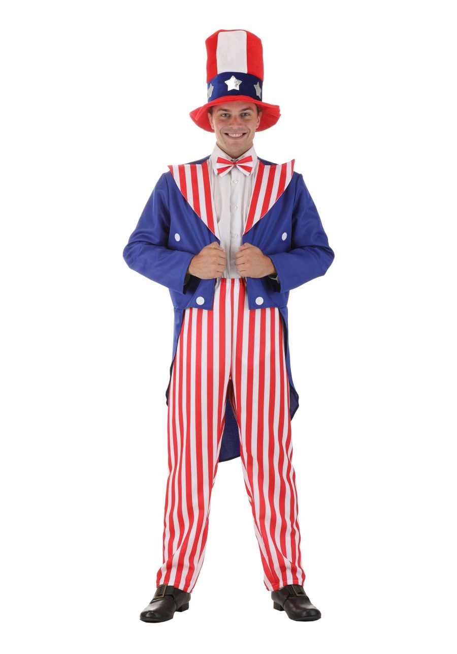 Adult Deluxe Uncle Sam Costume